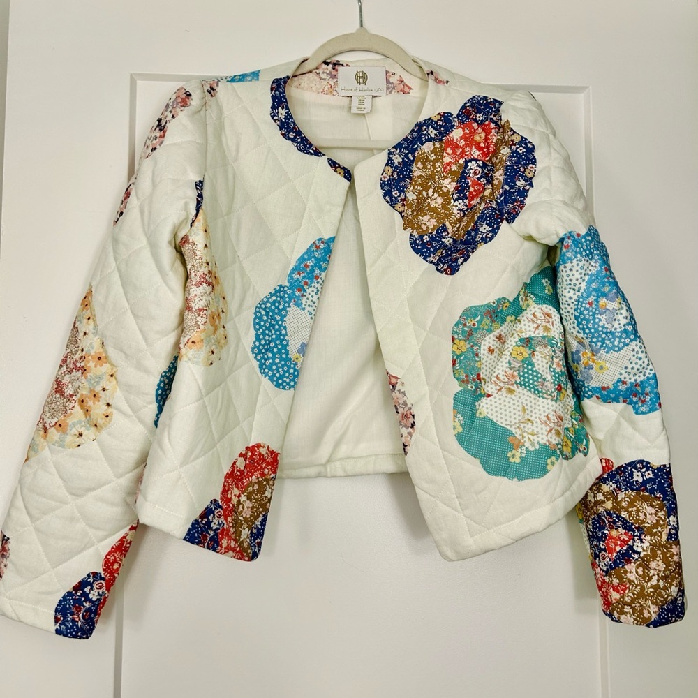 House of Harlow - quilted cropped jacket